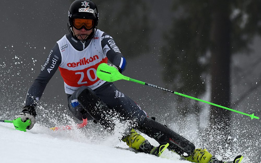 Steven Amiez erlebt in Kitzbühel seine Weltcup-Premiere. – Foto: rk-photography.ch