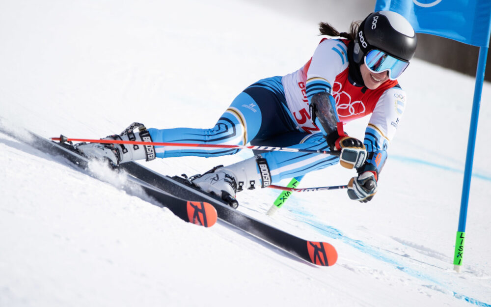 Francesca Baruzzi Farriol (hier bei den Olympischen Spielen von Peking im Jahr 2022). – Foto: GEPA pictures