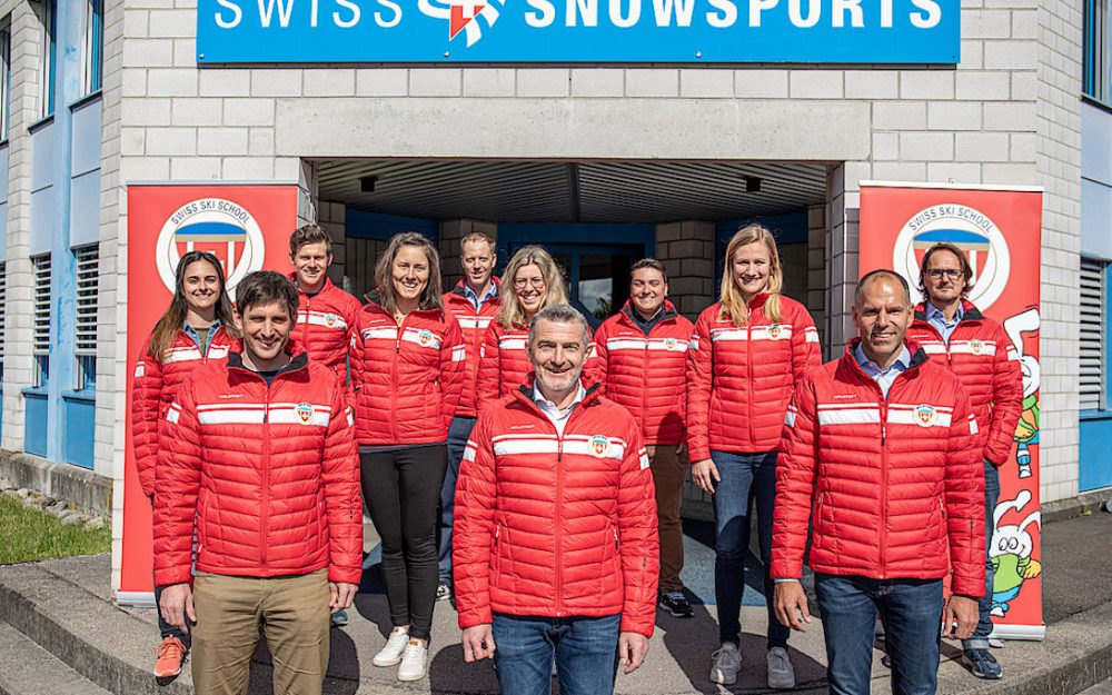 Stéphane Cattin (Mitte) wird Direktor von Swiss Snowsports. – Foto: zvg