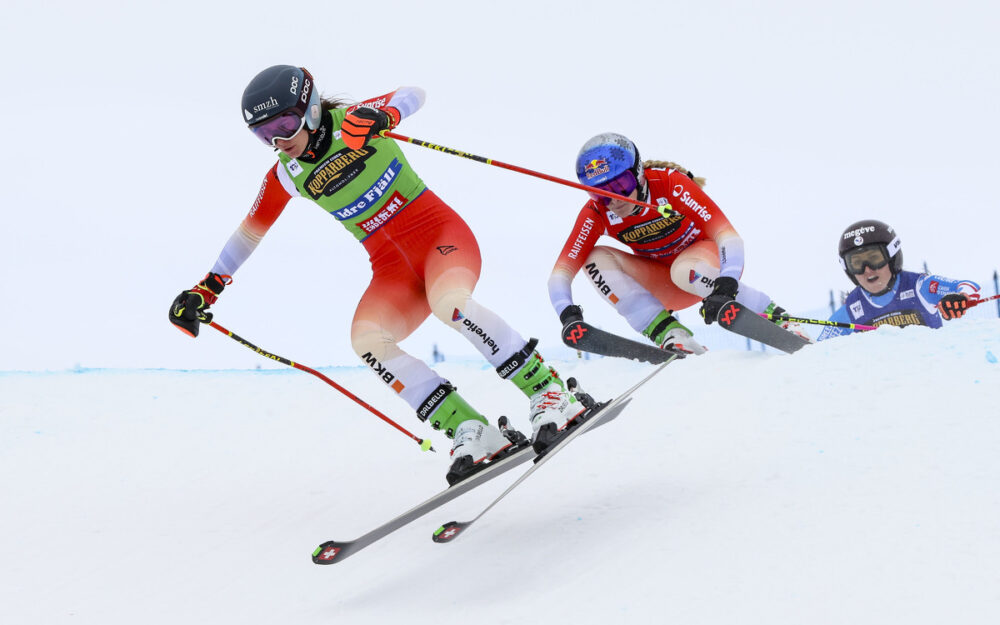 Auf die Skicrosserinnen und Skicrosser warten 2024/25 je 20 Weltcup-Rennen. – Foto: GEPA pictures