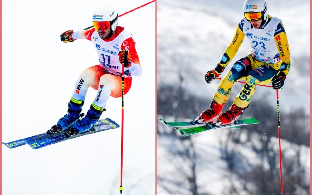 Joos Berry (links) und Daniel Bohnacker haben das Ende ihrer Skicross-Karrieren bekannt gegeben. – Fotos: GEPA pictures