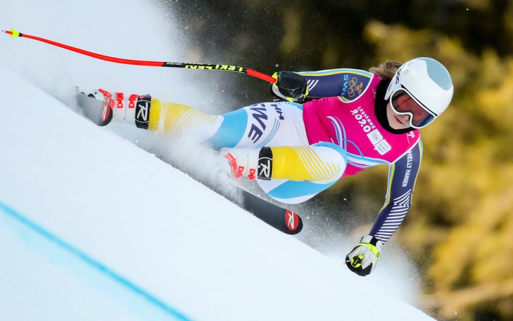 Hanna Aronsson Elfman anlässlich der Olympischen Jugendwinterspiele in Lausaunne. – Foto: GEPA pictures