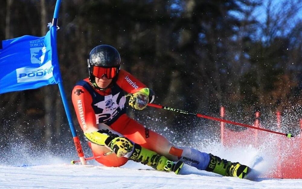 Giuliano Fux – der Oberwalliser hat sich auf Riesenslalom und Slalom spezialisiert. – Foto: zvg/Fux