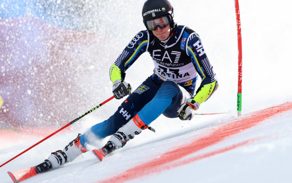 William Hansson tritt in Sölden zum ersten Mal in seiner Karriere zu einem Weltcup-Riesenslalom an. - Foto: GEPA pictures