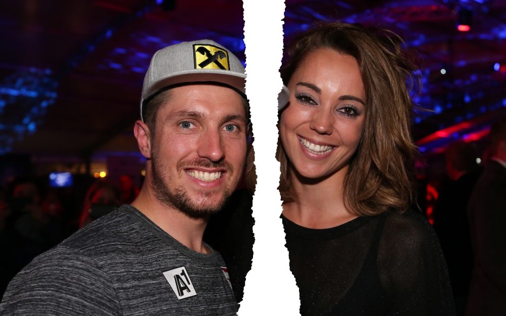 Gehen nach 12 gemeinsamen Jahren getrennte Wege: Marcel Hirscher und Laura Moisl. – Foto: GEPA pictures