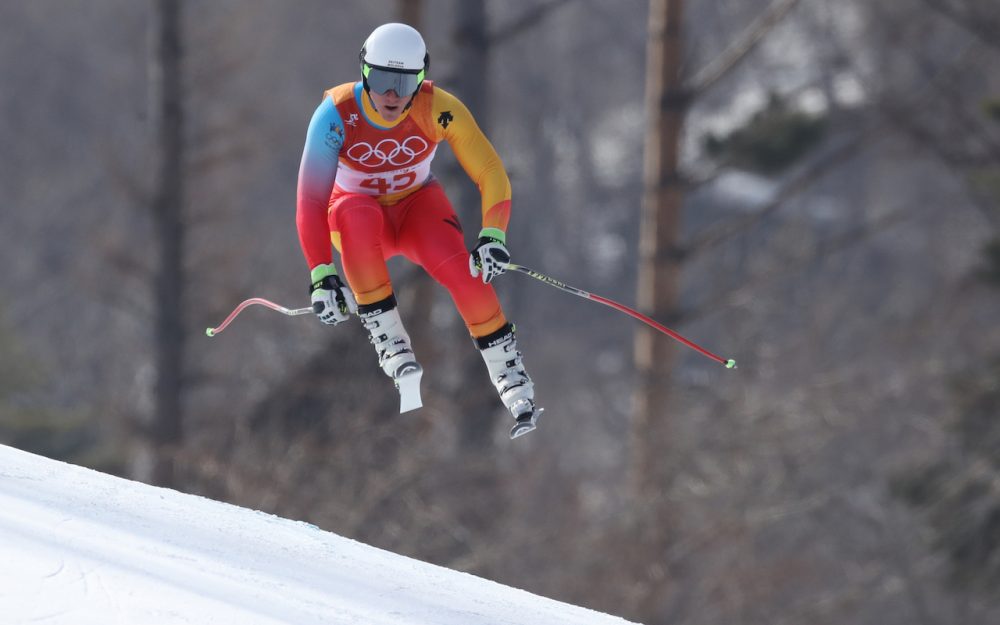 Der letzte ganz grosse Höhepunkt in der Karriere von Christopher Hörl: die Olympischen Spiele in PyeongChang. – Foto: GEPA pictures