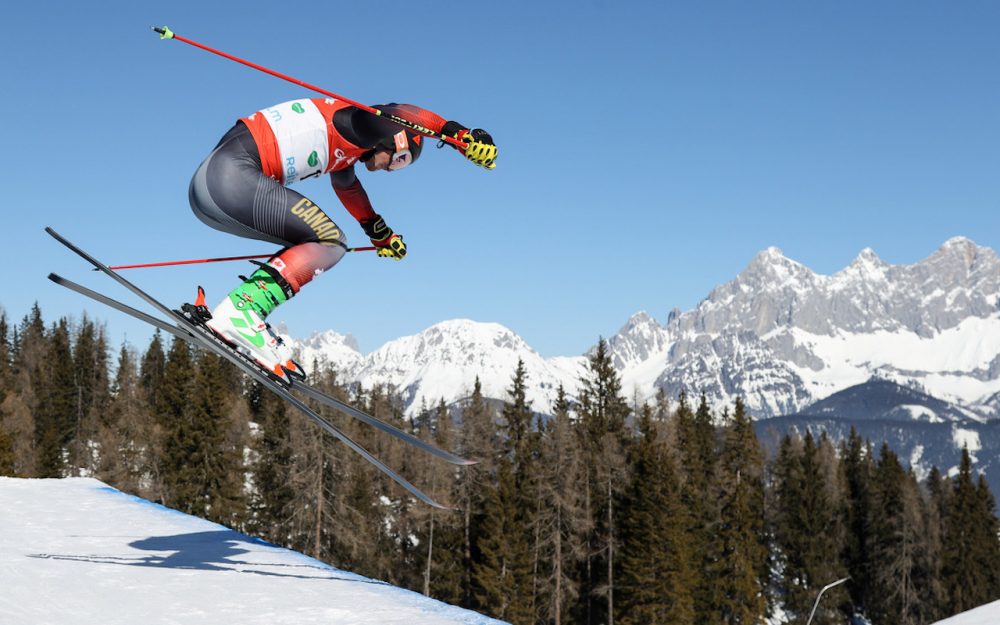 Reece Howden unterwegs zum Sieg auf der Reiteralm. – Foto: GEPA pictures