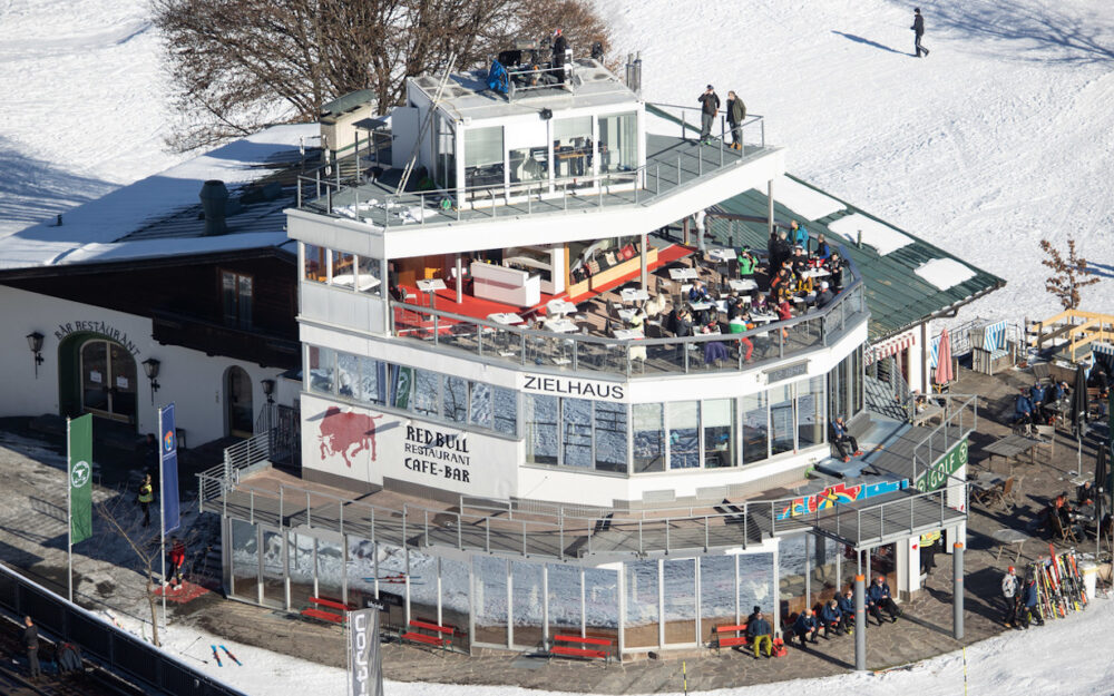 Das Zielhaus von Kitzbühel. – Foto: GEPA pictures