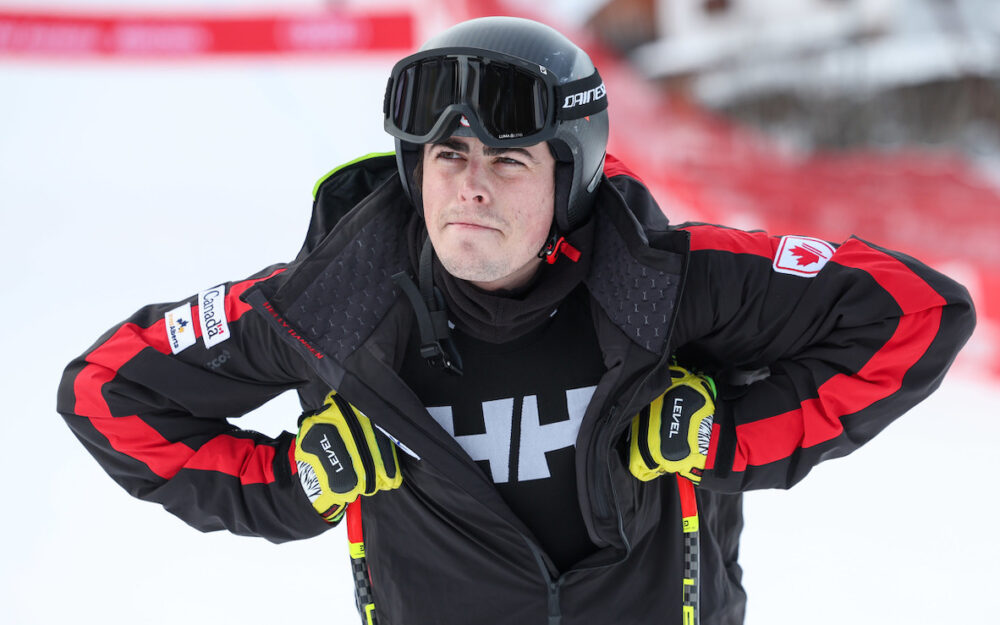 Kyle Alexander, mittlerweile für die Weltcup-Rennen in Val Gardena, führt die Gesamtwertung des NorAm-Cups an. – Foto: GEPA pictures