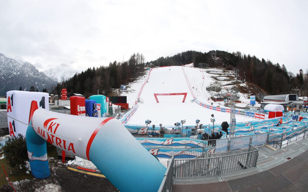 Der Zielraum von Lienz. – Foto: GEPA pictures