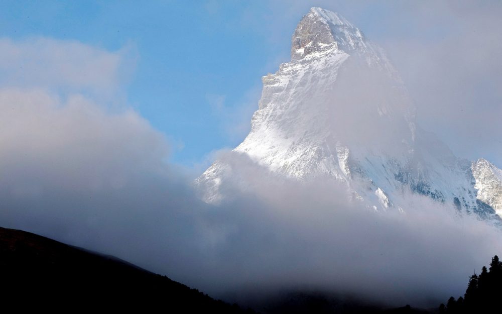 Das Matterhorn - schon bald Kulisse für eine Weltcup-Abfahrt. - Foto: GEPA pictures