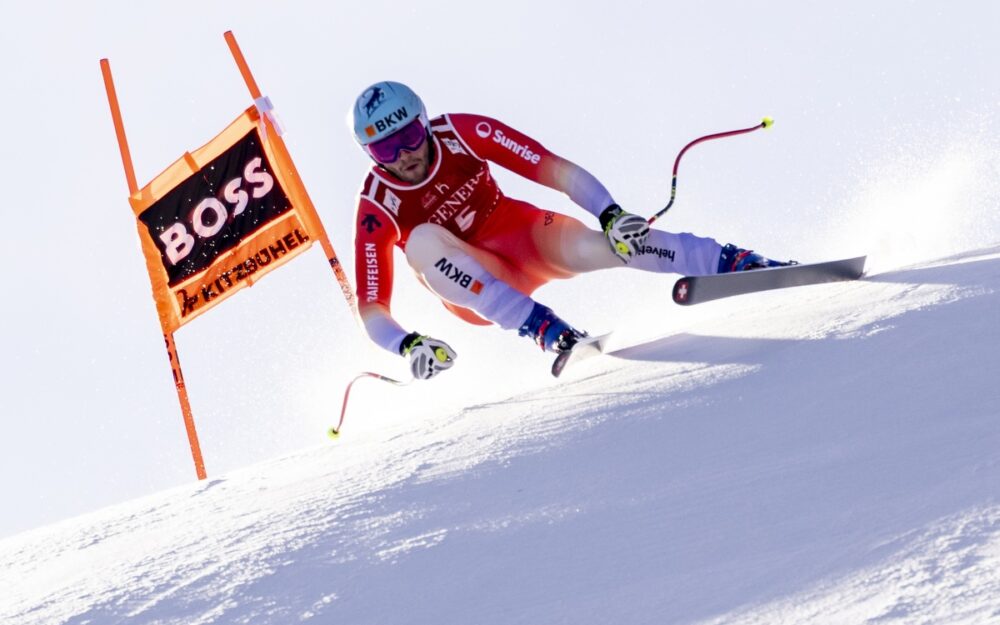 Alexis Monney in Kitzbühel. – Foto: GEPA pictures