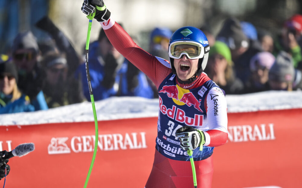 Christopher Neumayer hier bei seinem vermeintlich letzten Weltcup-Rennen in Kitzbühel. – Foto: GEPA pictures