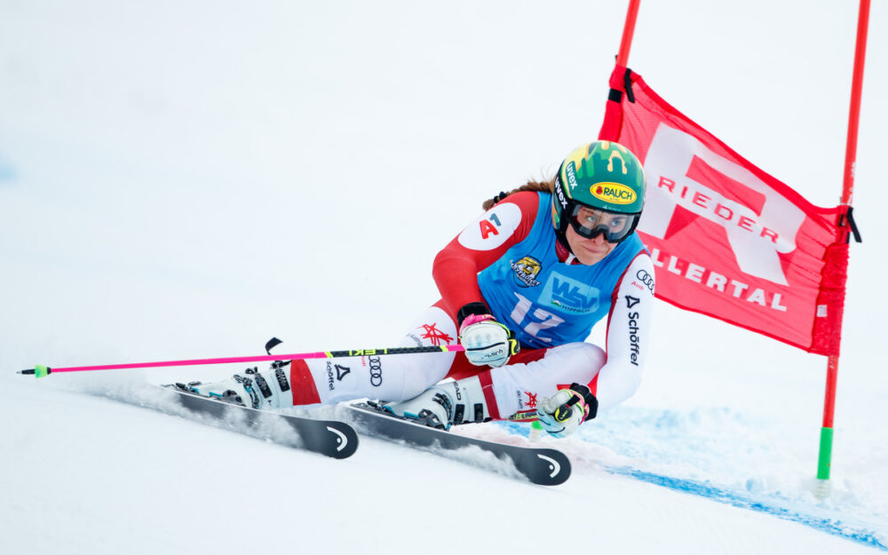 Victoria Olivier startet am Samstag zum Riesenslalom am Semmering. – Foto: GEPA pictures