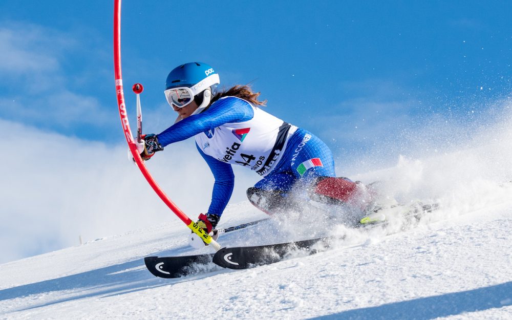 Erstmals im Weltcup am Start: Elena Sandulli. – Foto: GEPA pictures