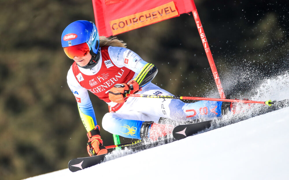 Mikaela Shiffrin die unangefochtene Leaderin des US-Frauen-Teams. - Foto: GEPA pictures