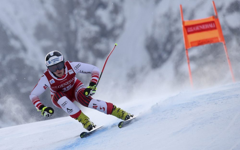 Ramona Siebenhofer (AUT) war die Schnellste im Abschlusstraining von Val Gardena. – Foto: GEPA pictures