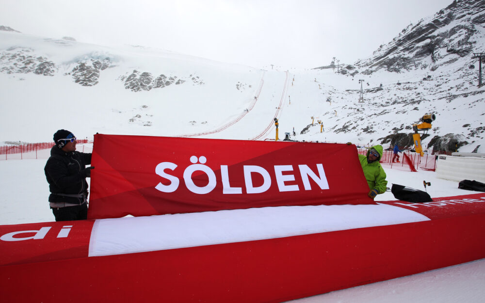 Sölden macht sich bereits für den Weltcup-Auftakt – die Starterinnen und Starter von Ski Austria stehen auch schon fest. – Foto: GEPA pictures