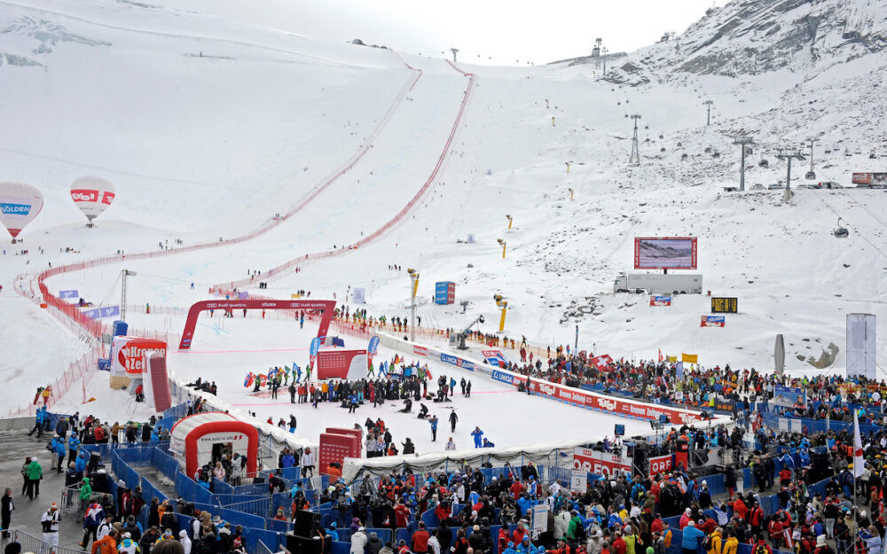 Die Rennen können, was die Schneesituation in Sölden betrifft, stattfinden. – Foto: Archiv GEPA pictures