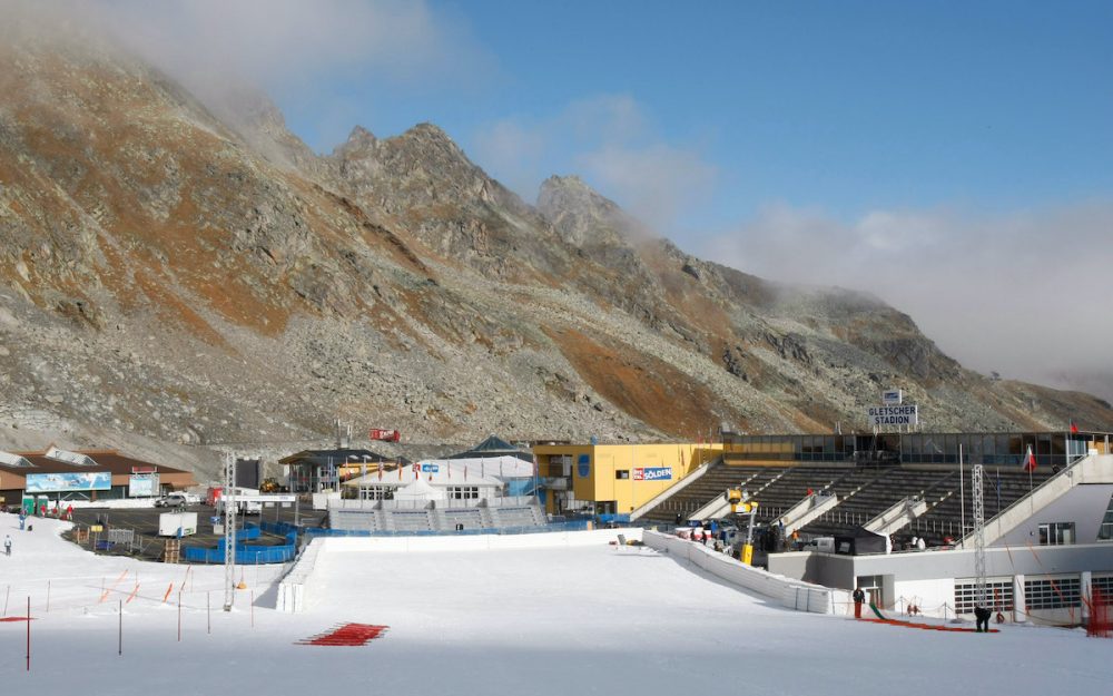 Keine Zuschauer in Sölden. – Foto: GEPA pictures