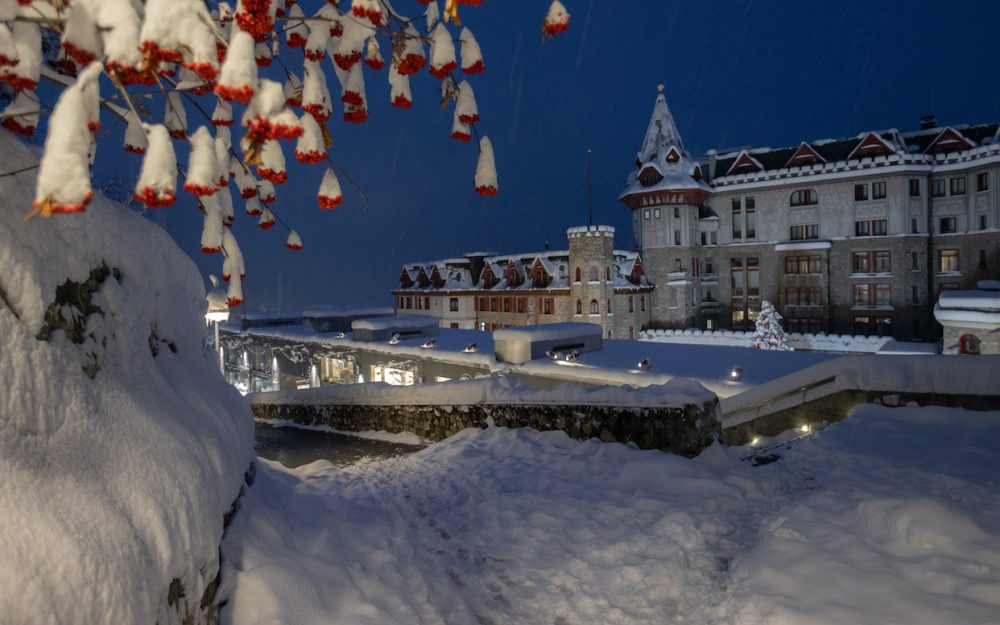 Winter in St. Moritz – schön fürs Auge, schlecht für die geplanten Skirennen. – Foto: GEPA pictures