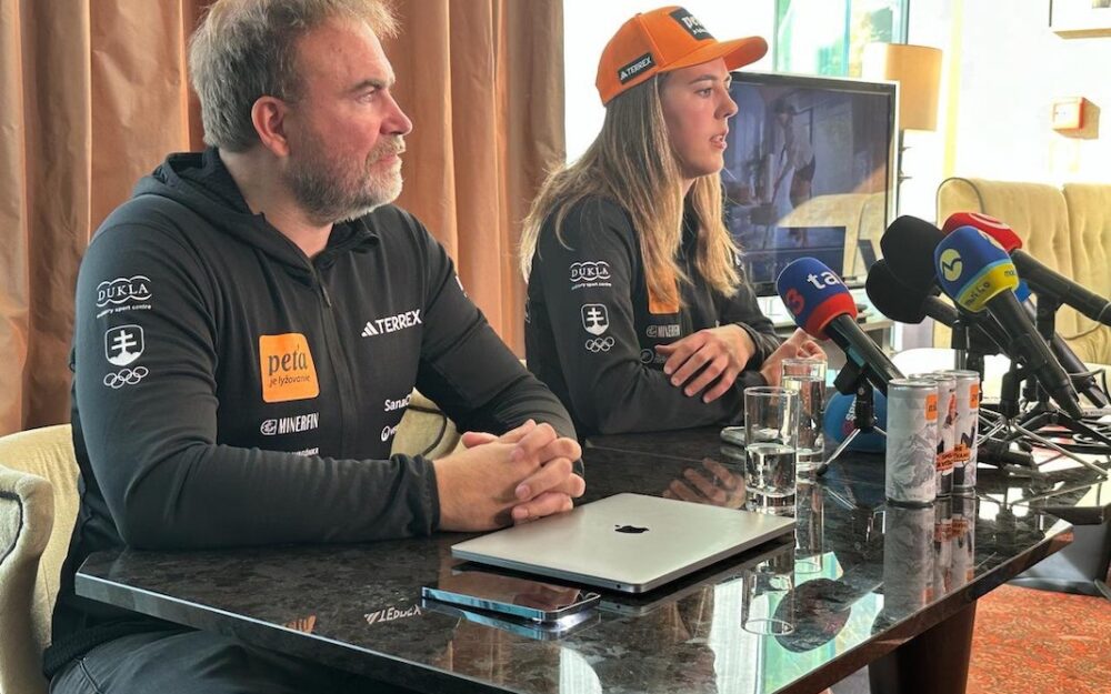 Petra Vlhova anlässlich der Pressekonferenz vom 21. Oktober. – Foto: zvg