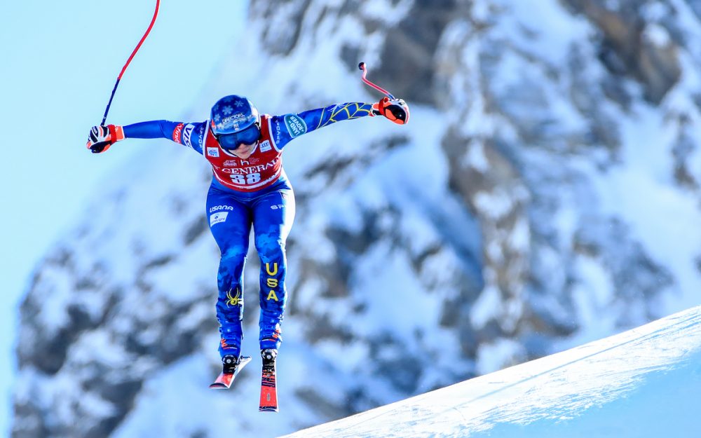 Jacqueline Wiles muss vorerst eine "Flugpause" einlegen. – Foto: GEPA pictures