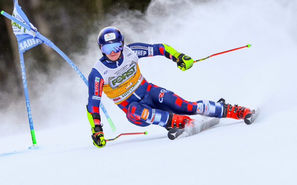 Filip Zubcic liegt in Alta Badia in Führung. – Foto: GEPA pictures